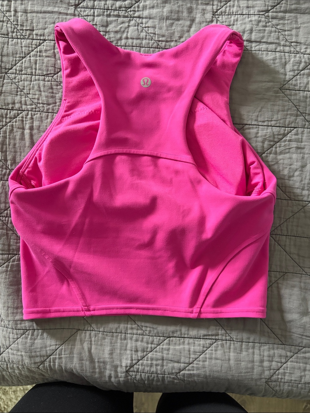 lululemon athletica Sonic Pink Cropped High-Neck Tank - Picture 2 of 5